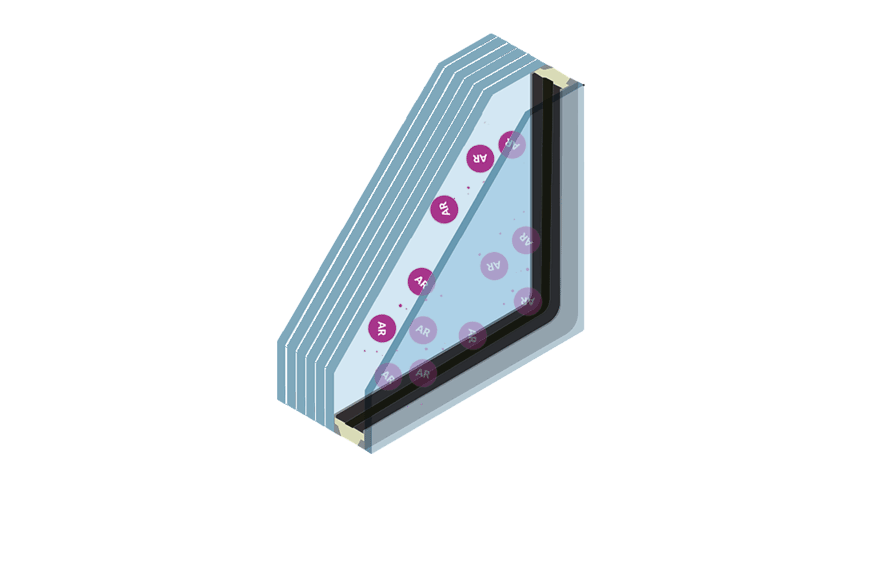 Insulated Glass Unit + Laminated Safety Glass